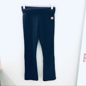 Paul Frank logo Kids Black Cotton Yoga Pants